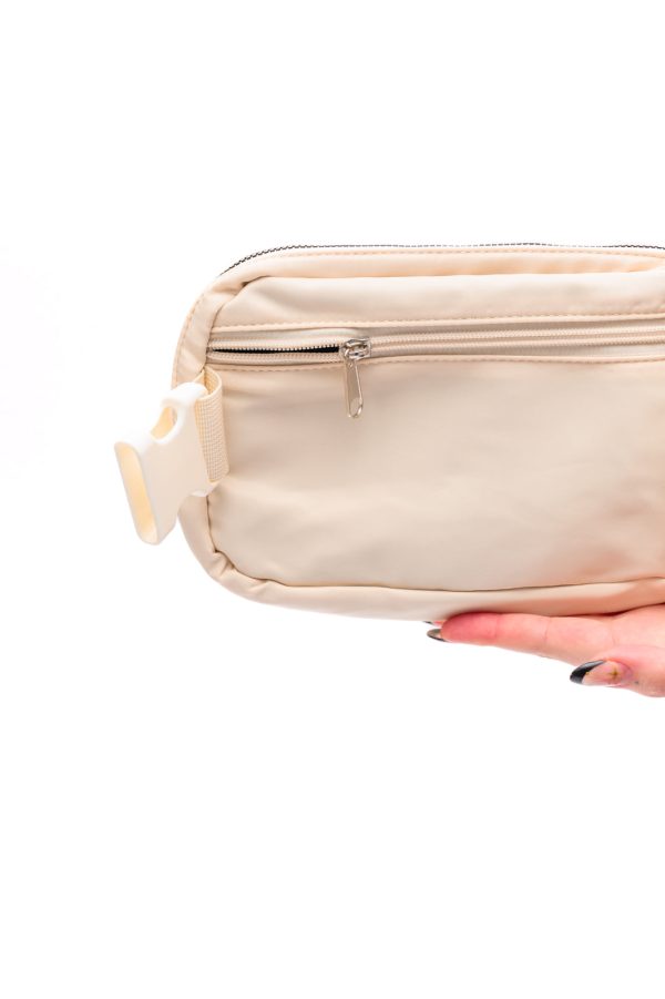Everywhere I Go Crossbody Belt Bag in Ivory Supply - Image 3