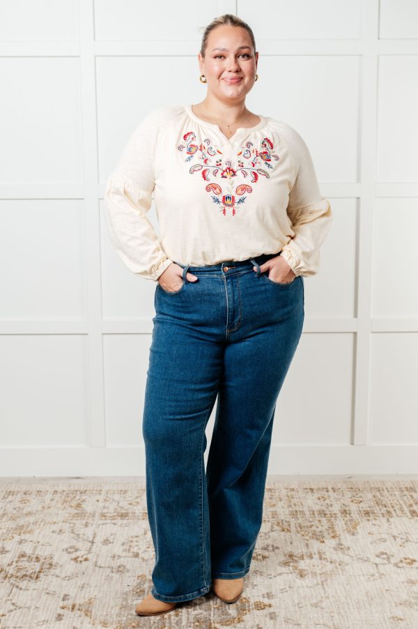 More Than You Would Think Embroidered Blouse Sale - Image 5