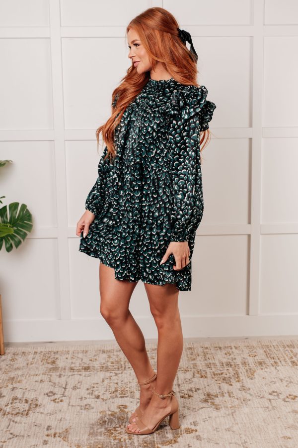 Right As Rain Ruffle Detail Dress Online now - Image 3