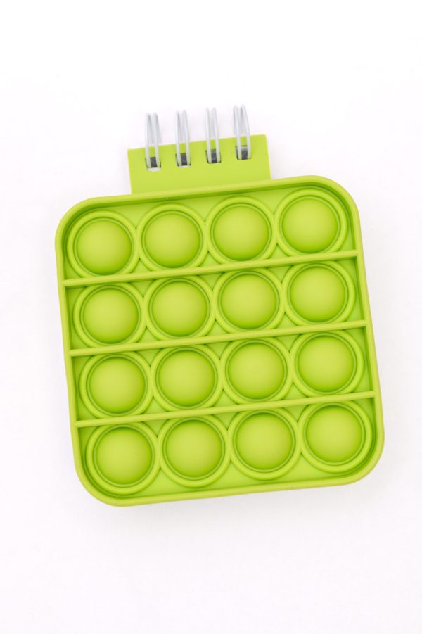 Mini Pop It Notebook in Green Cheap - Image 3