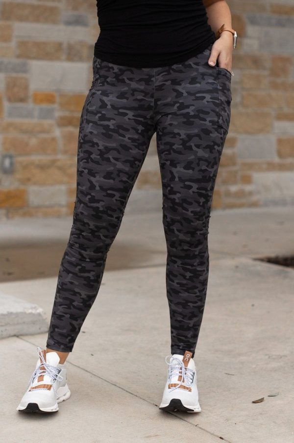 MAVERICK Camo FULL Length Leggings on Sale