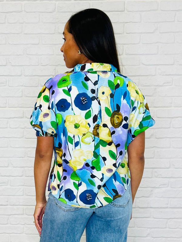 Fielding Questions Floral Top Online - Image 4